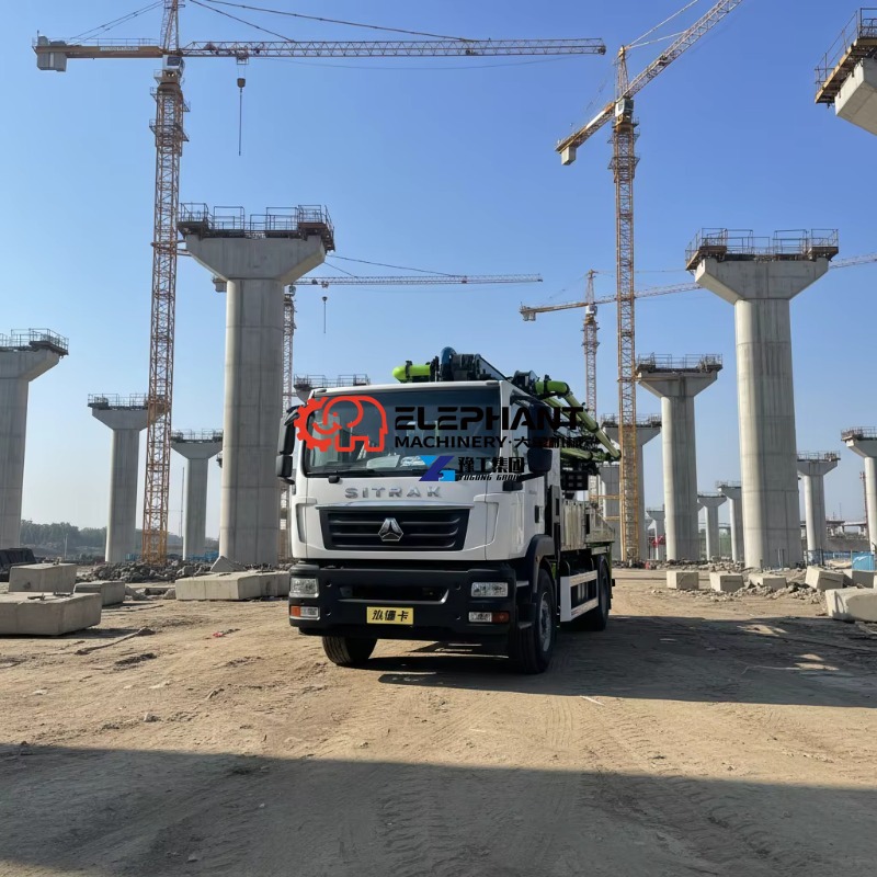 Heavy Equipment Working - 30m 2026 Sıfır Beton Pompası Kamyonu