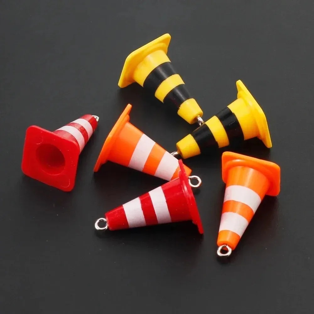 Road Traffic Cone - 10 adet komik simülasyon trafik konisi