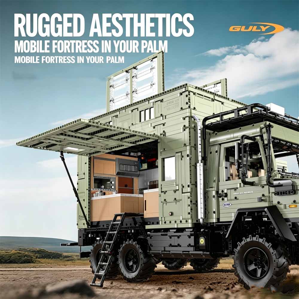 MOC 1:8 Ölçekli 6x6 Offroad Un - Heavy Equipment Truck incelemesi ve fiyatı