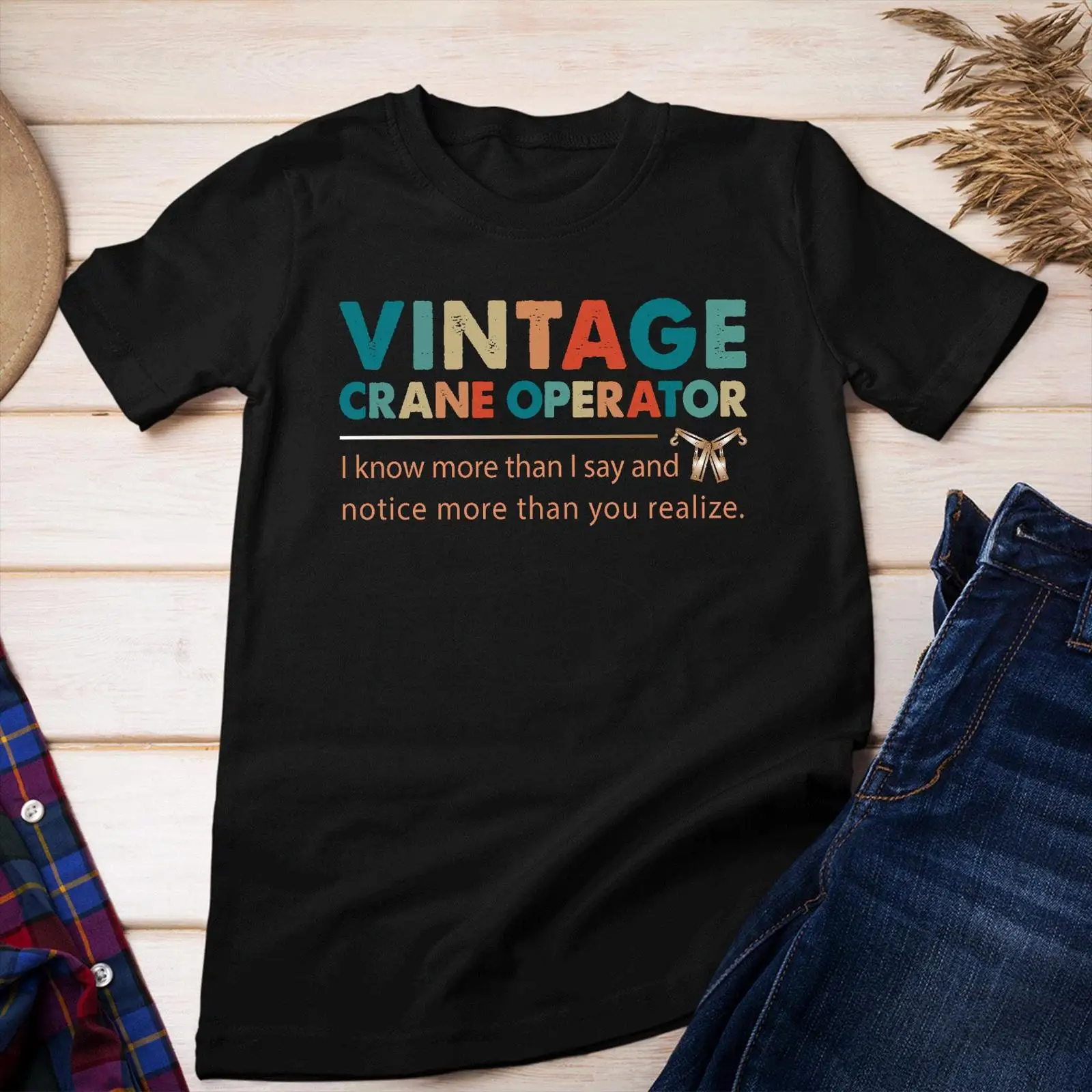 Vintage Vinç Operatörü Komik A - Heavy Equipment Quotes incelemesi ve fiyatı