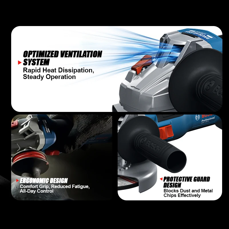 BOSCH GWS 18V-8 Akülü Açı Taşl - Heavy Equipment And Machinery incelemesi ve fiyatı