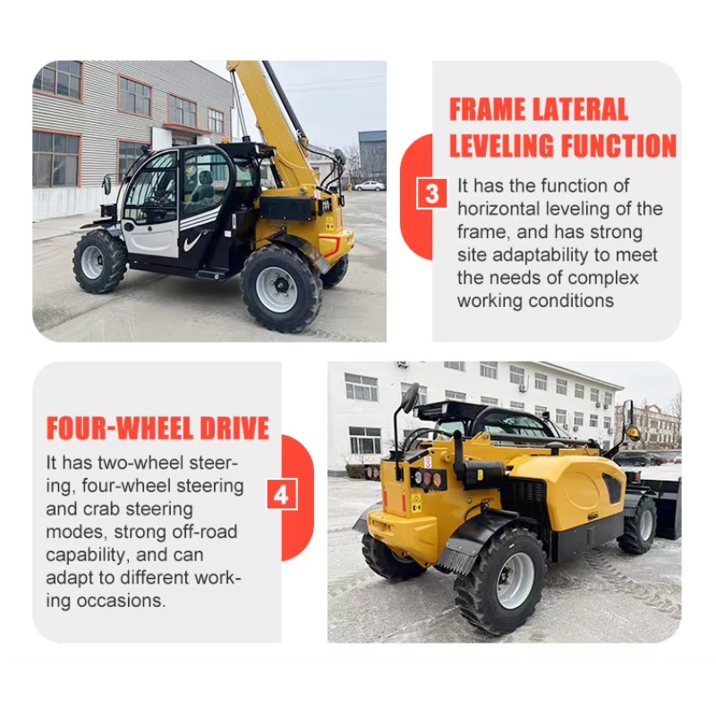 Çin Markası Teleskopik Forklif - Telescopic Handler Boom incelemesi ve fiyatı