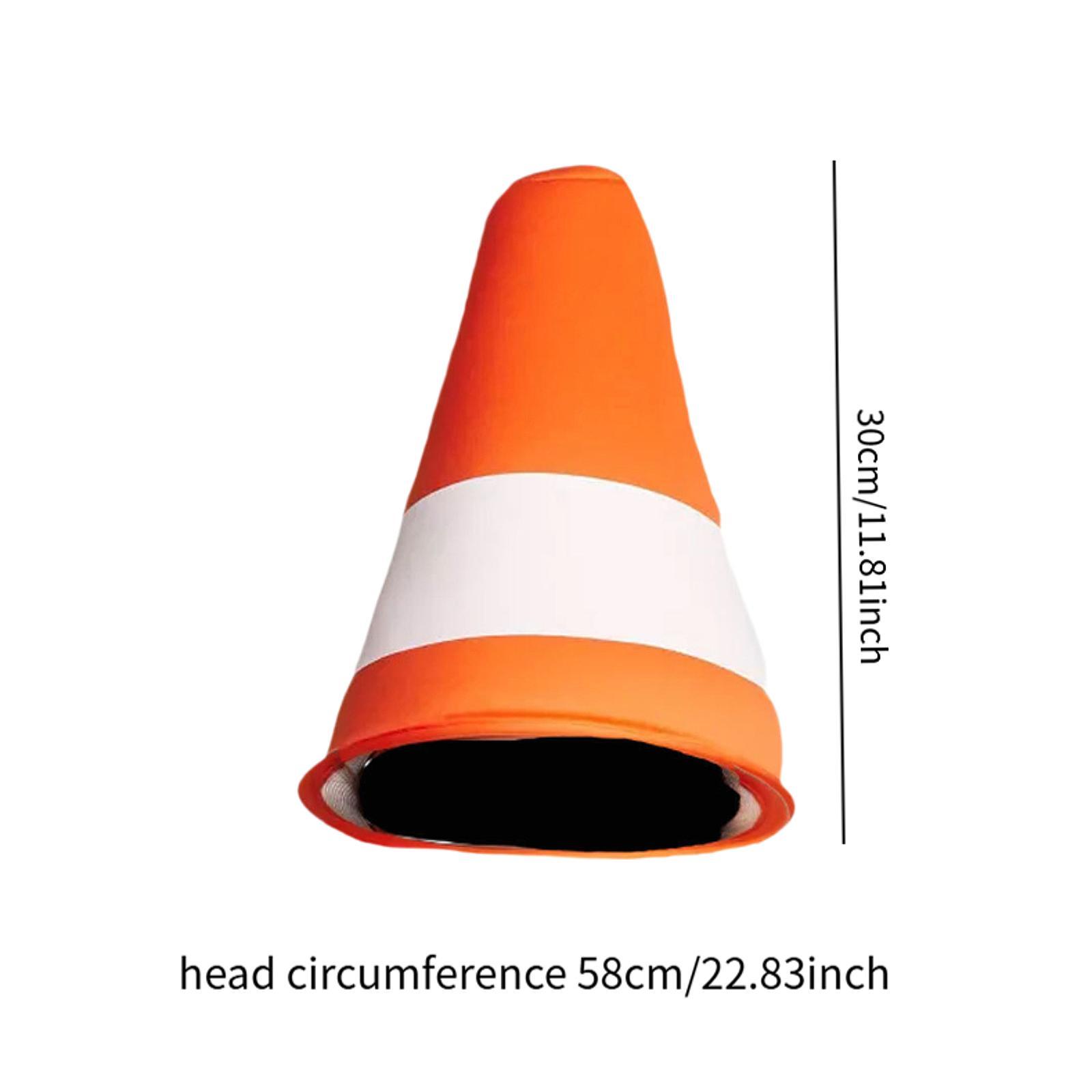 Trafik Konisi Şapkası, Kostüm  - Road Traffic Cone incelemesi ve fiyatı