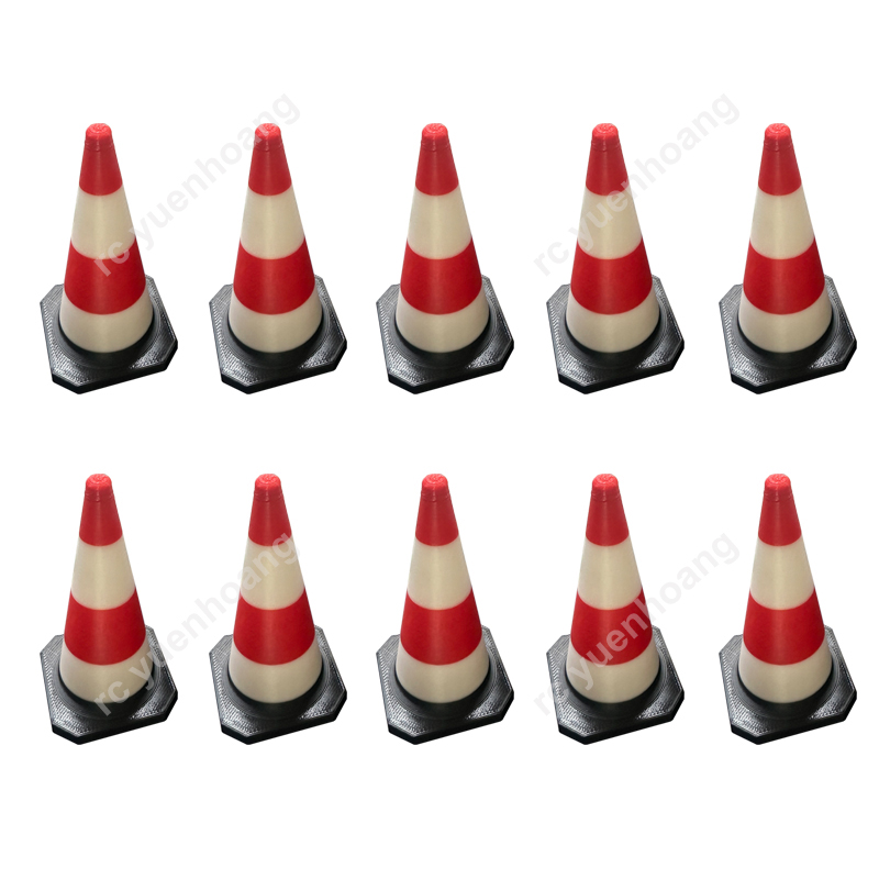 Simüle Edilmiş Kırmızı-Beyaz Ç - Road Traffic Cone incelemesi ve fiyatı