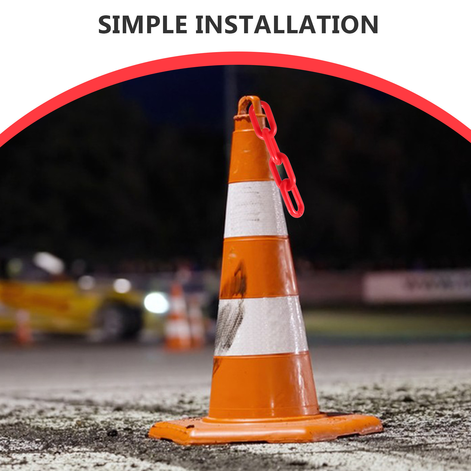 4 Adet Plastik Trafik Konisi B - Road Traffic Cone incelemesi ve fiyatı