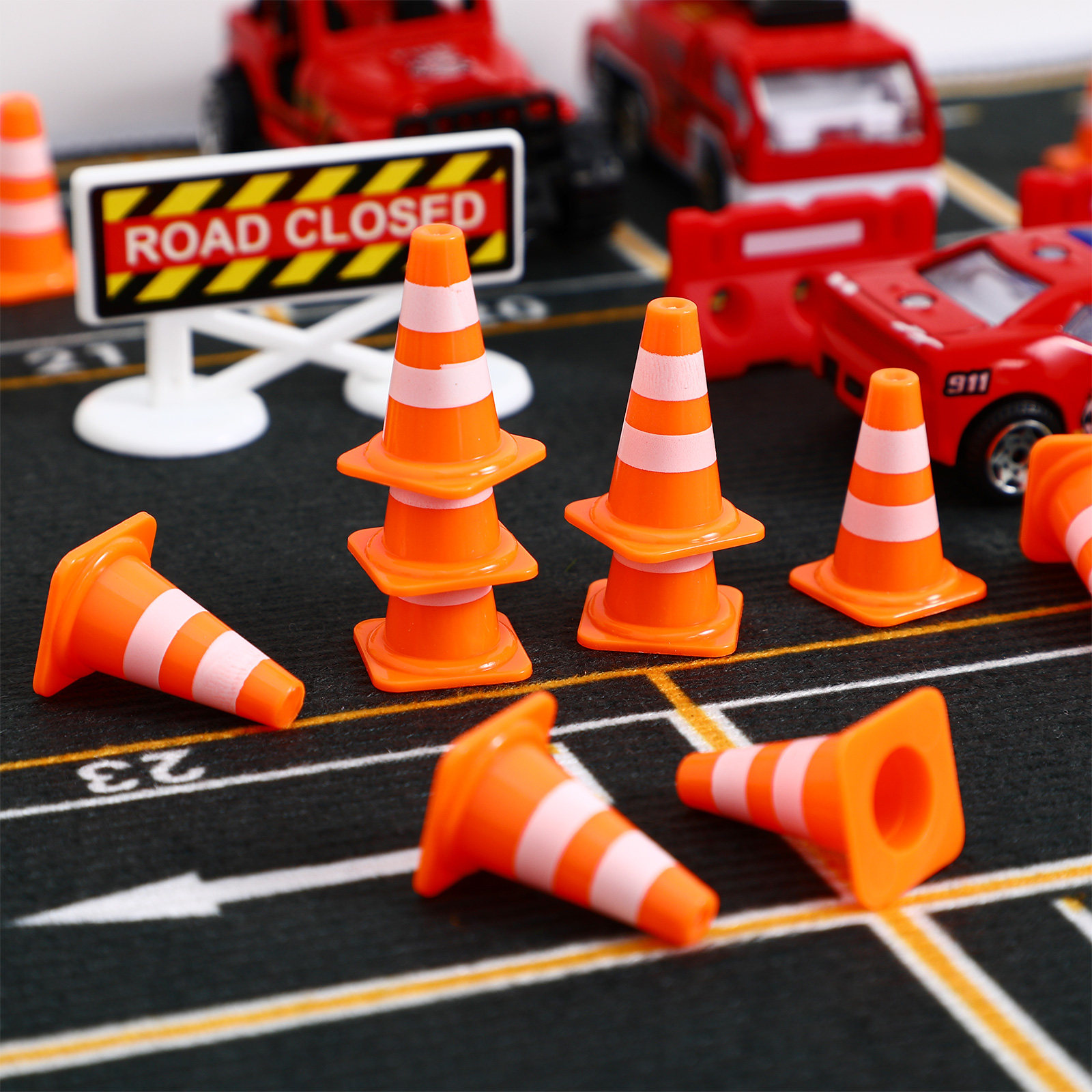 50 Adet Mini Trafik Konileri E - Road Traffic Cone incelemesi ve fiyatı